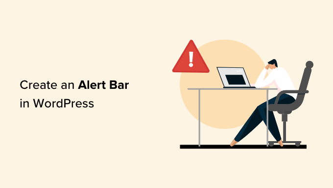 How to create an alert bar in WordPress